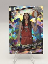 Georgia Amoore Cracked Ice Rookie -2025 Panini Prizm WNBA #140 Variation Mystics