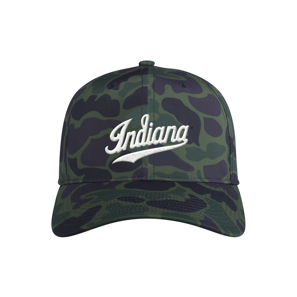 adidas Indiana Hoosiers Camo Slouch Adjustable Cap Mens Size OSFM  Athletic Casu