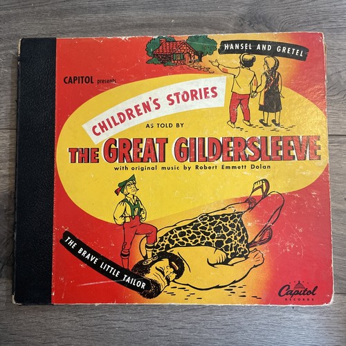 Vintage Capitol Records: Children's Stories by Gildersleeve, 4 Records, VG G - Picture 2 of 8