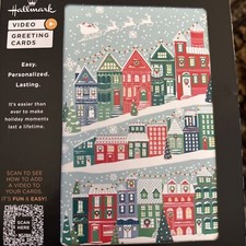 Hallmark Video Christmas Greeting Cards Box Of 10 Santa