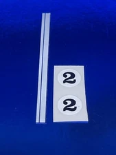 Hot Wheels Redline (KING KUDA..WHITE RACING STRIPE + RANDOM #..)