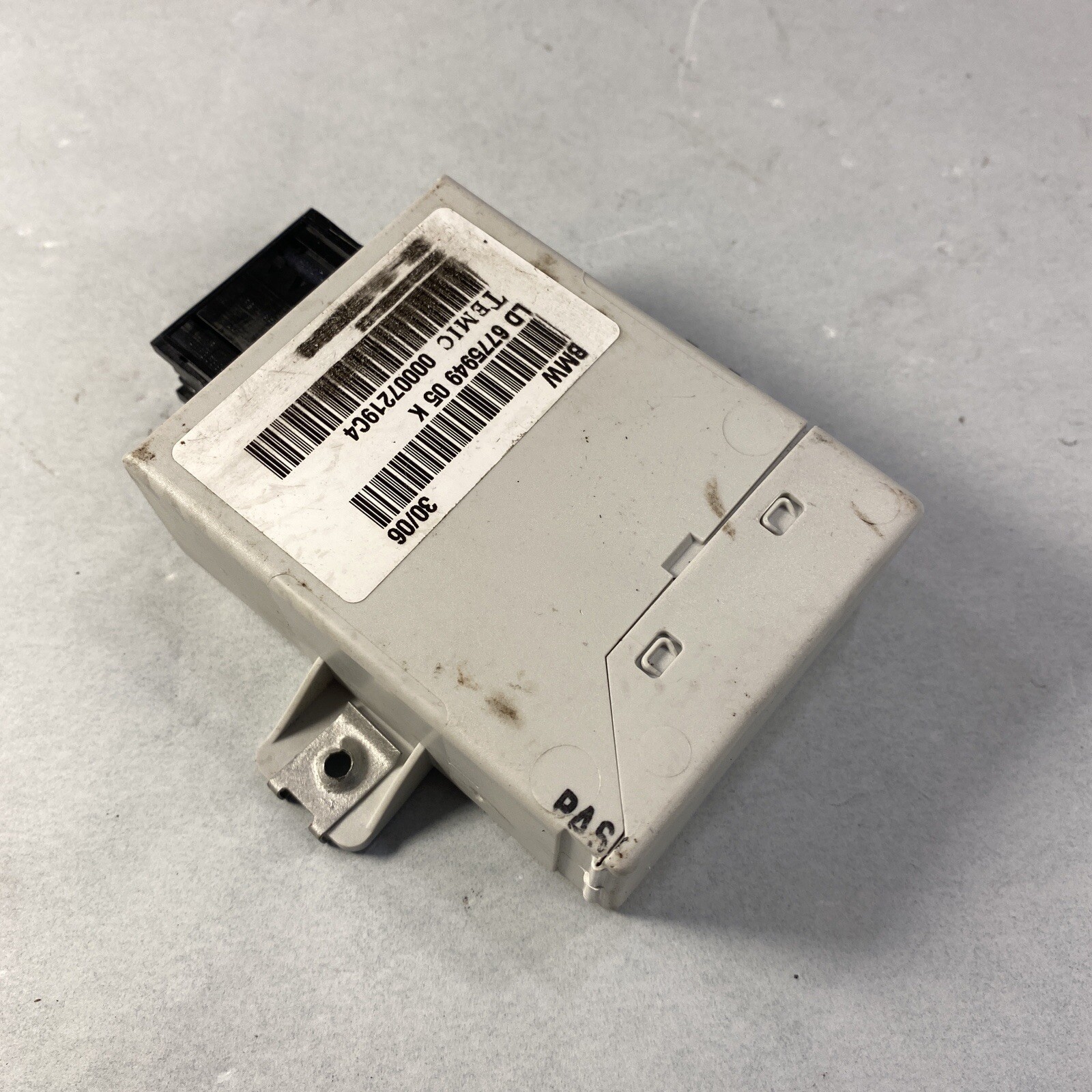 BMW E90 E91 E92 E93 LONGITUDINAL DYNAMIC CRUISE CONTROL SENSOR LD 6775949 05 K eBay