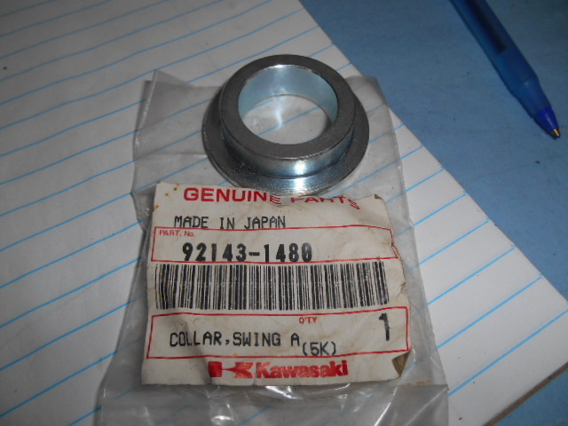 NOS Kawasaki OEM Left Swing Arm Collar 1991-1995 ZX750 92143-1480