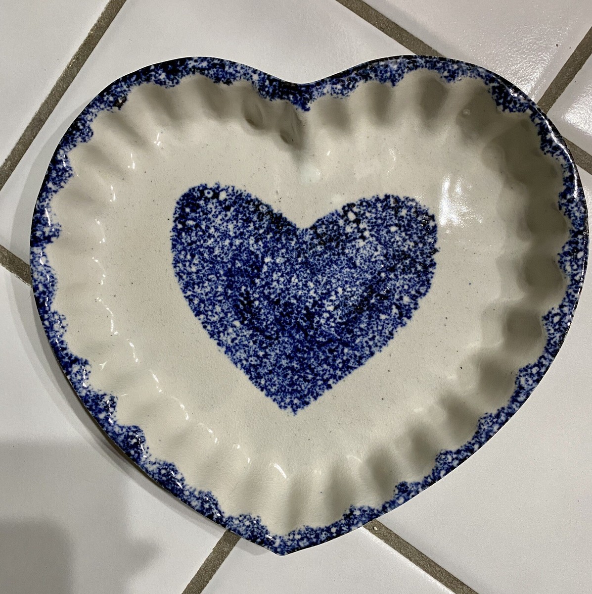 小物 HUMANMADE HEART CERAMICS TRAY 小物入れ HUMAN MADE HEART CERAMICS TRAY NAVY 2024AW HUMAN