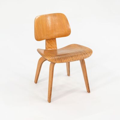 C. 1948 Set of Four Evans Herman Miller Eames DCW Dining Chairs in