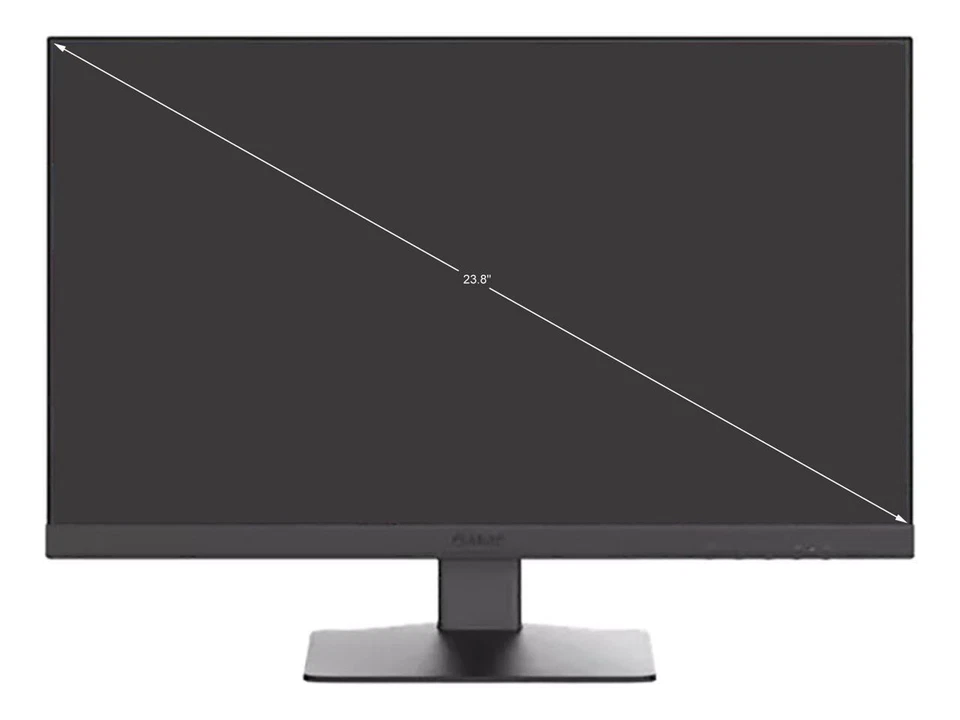 Planar PXN2400 LED Monitor 24" FHD 1080p HDMI VGA DisplayPort speakers - Image 2 of 4