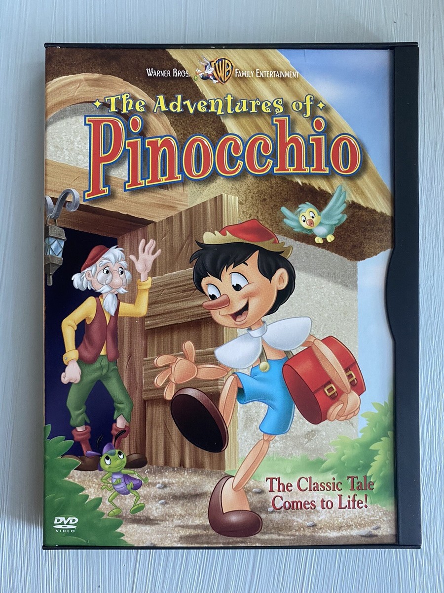 The Adventures of Pinocchio (DVD, 2002, Cracked Case) 85393782825