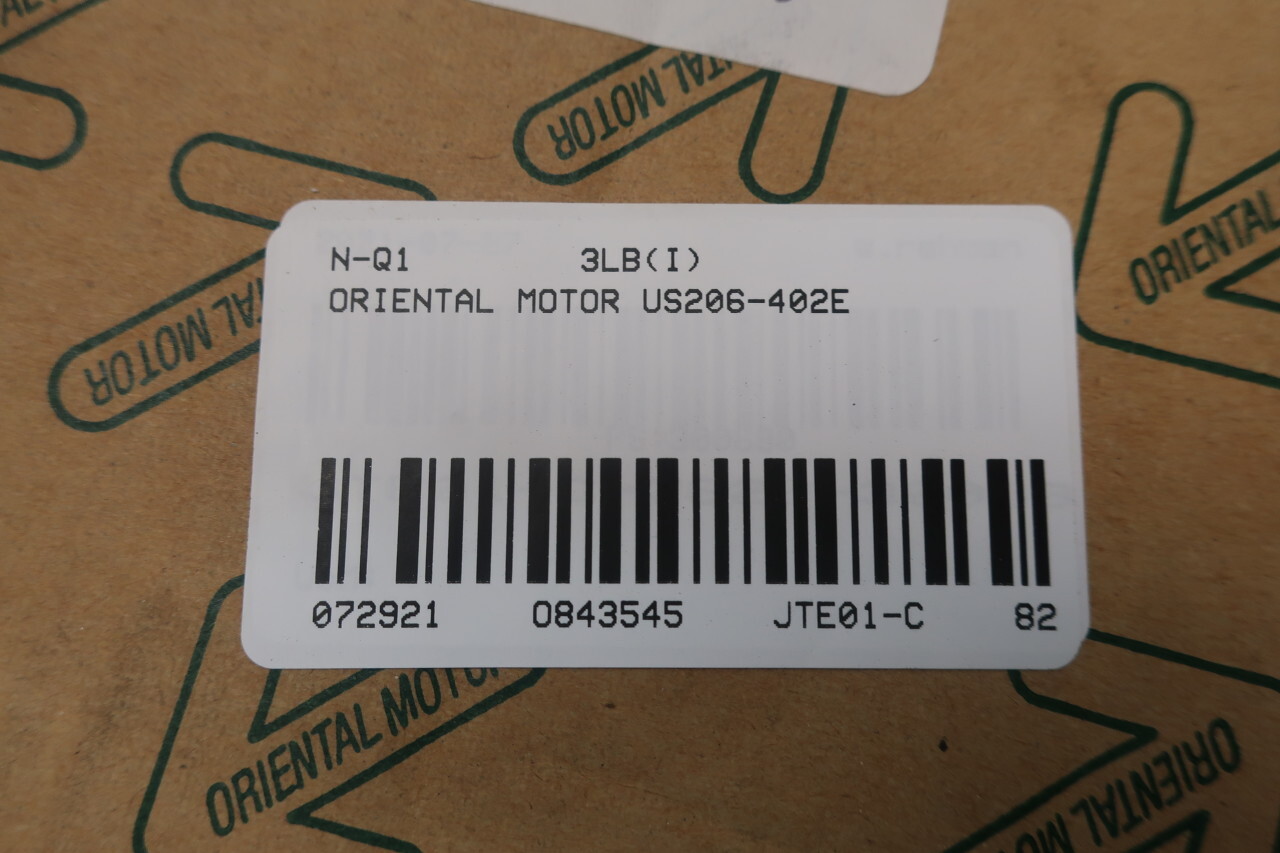 Oriental Motor US206-402E Motor W/ Speed Control Unit 1450rpm 220/230v-ac