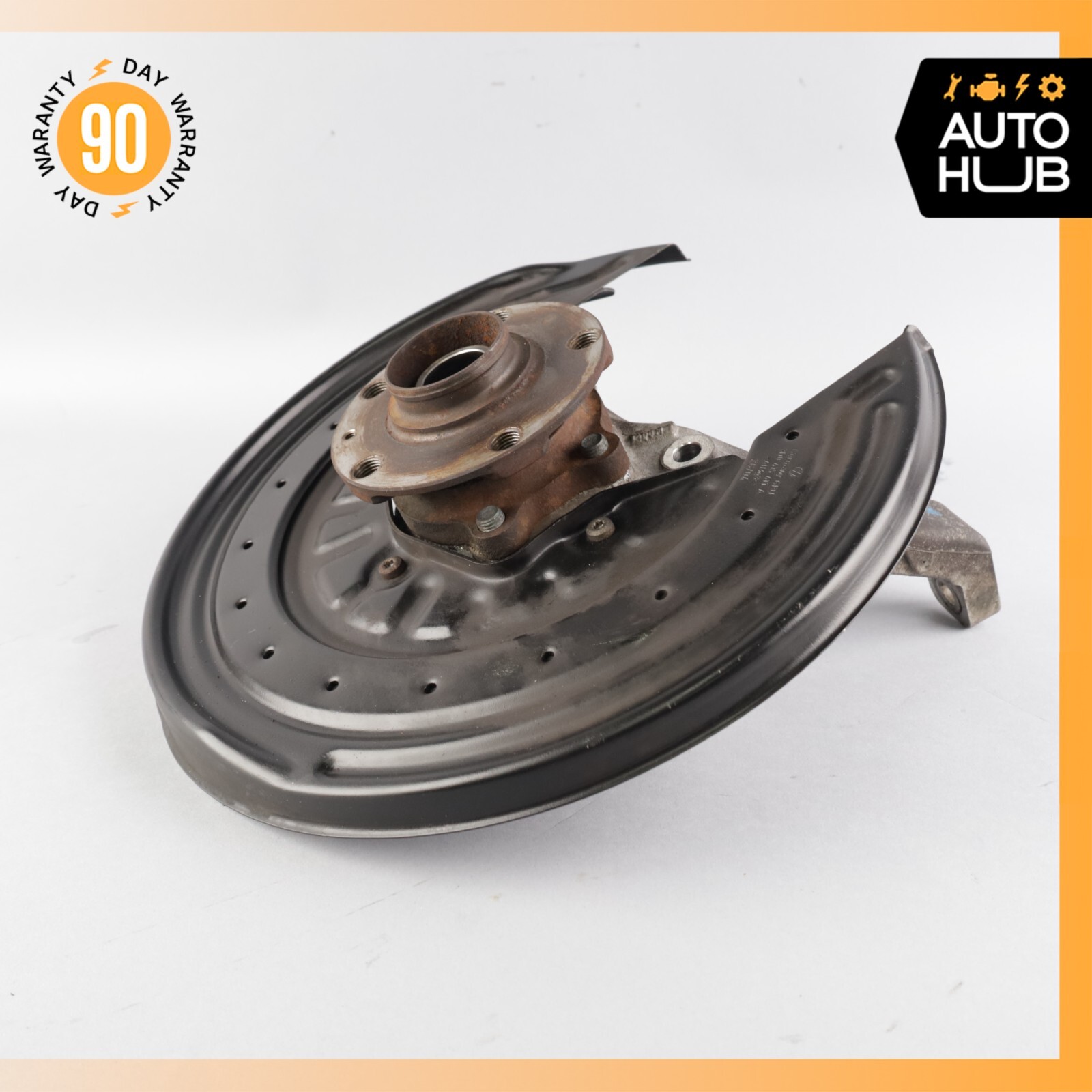 03-13 Bentley Continental GT Rear Left Driver Side Spindle Knuckle Hub OEM 65k