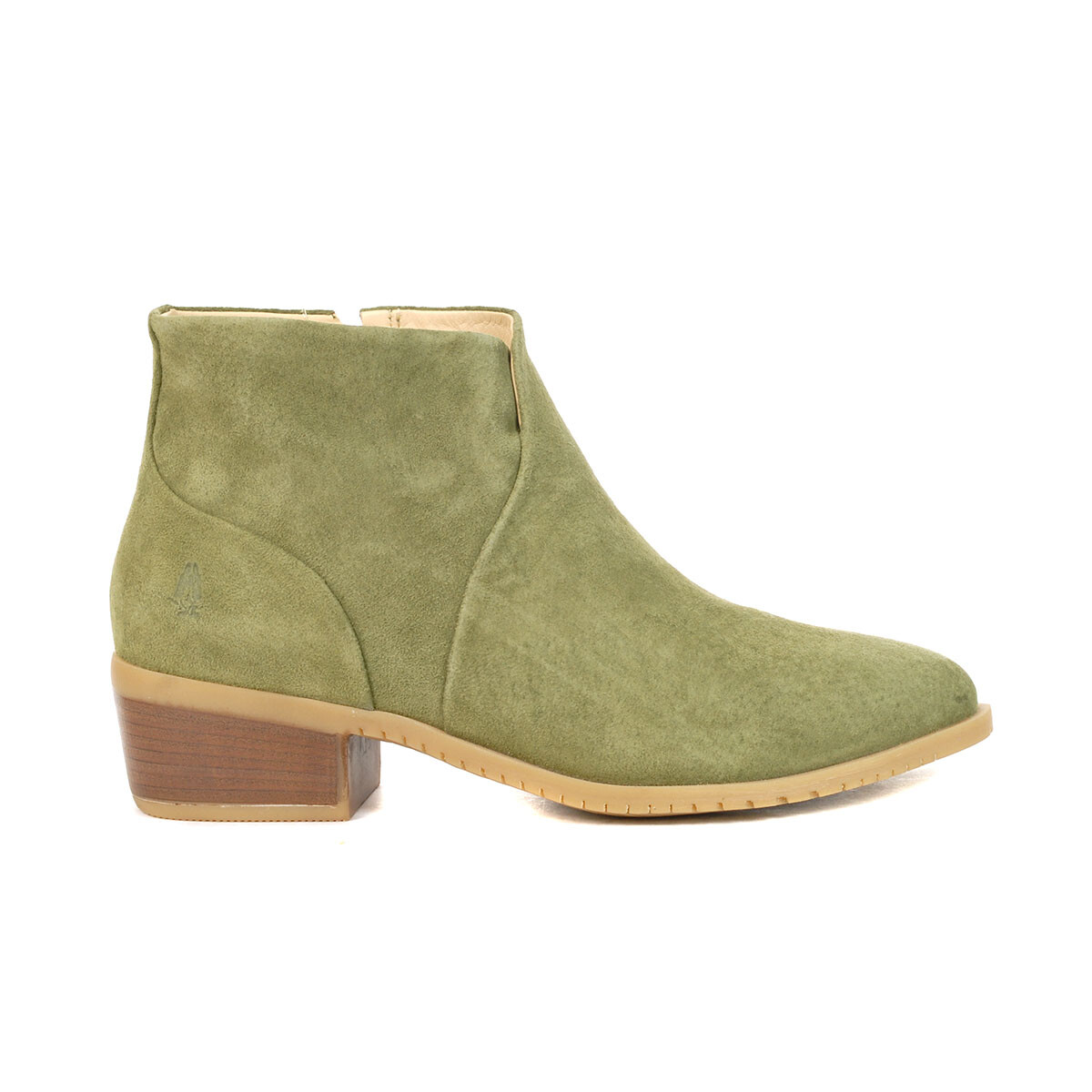Hush Puppies Sienna Olive Suede Ankle Booties HW06806-322 | eBay display picture 3