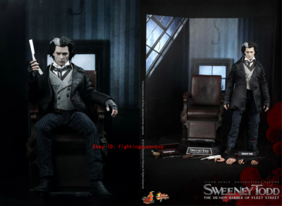 Hot Toys MMS149 Demon Barber Street Sweeney Todd 1/6 Action Figure