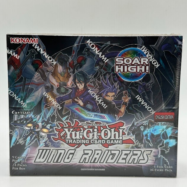 wing raiders booster box Yu-Gi-Oh: [1st Ed.] This%20set%20is%20famous%20for%20introducing%20many%20incredibly%20powerful%20Trap%20Cards%2C%20including%20Yugi%26rsquo%3Bs%20Mirror%20Force%20and%20the%20first%20wave%20of%20Counter%20Trap%20Cards%3A%20Horn%20of%20Heaven%2C%20Magic%20Jammer%2C%20Seven%20Tools%20of%20the%20Bandit%2C%20and%2C%20you%20can%26rsquo%3Bt%20forget%20Solemn%20Judgment 24er Booster-Display Box "WING RAIDERS"