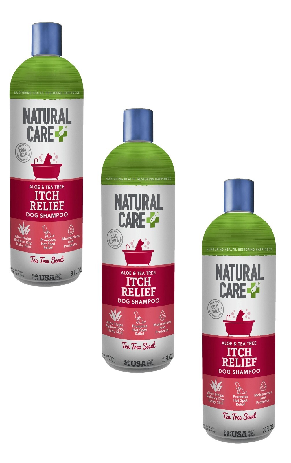 For Dogs &ndash; Tea Tree & Aloe &ndash; 3 Pack (20 Oz Each