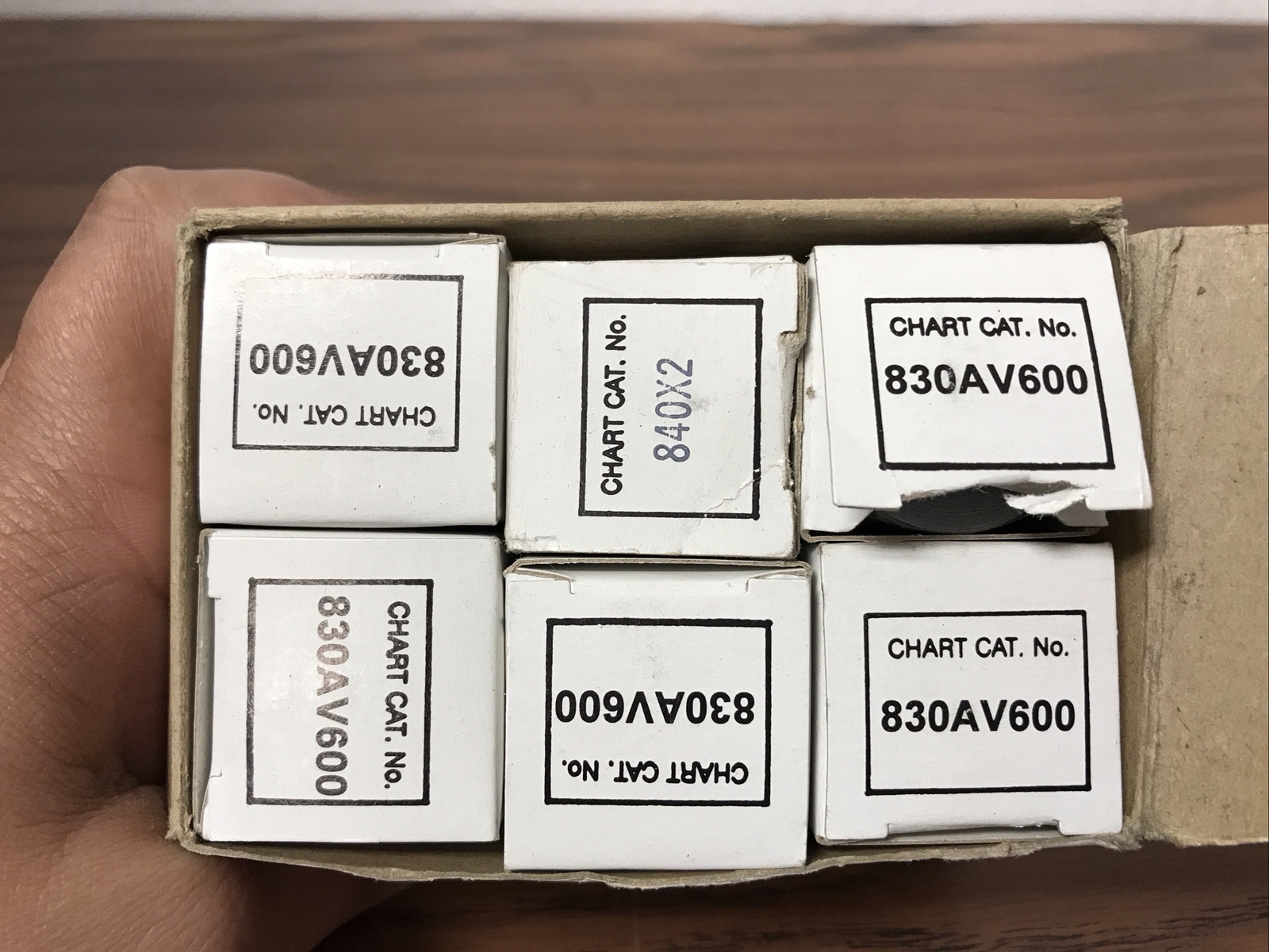 Amprobe Instrument 830av600 Paper Recorder Charts Box Of 6 Rolls (LA03J)