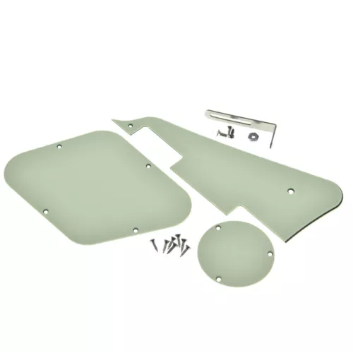 Guitar Pickguard Back Plate Switch Plate w/ Steel Bracket for USA Gibson LesPaul