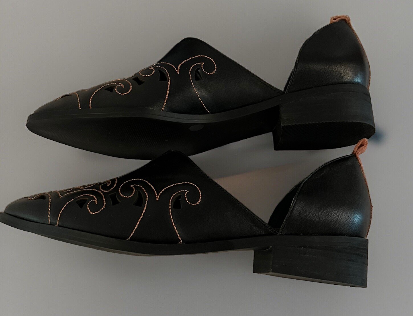 Lori Goldstein Women's LiBria Pointed Toe Slip On Shoe Black Size 10 M