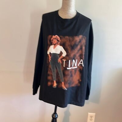 Vintage Tina Turner Twenty Four Seven Tour T-Shirts DD224 size XL 