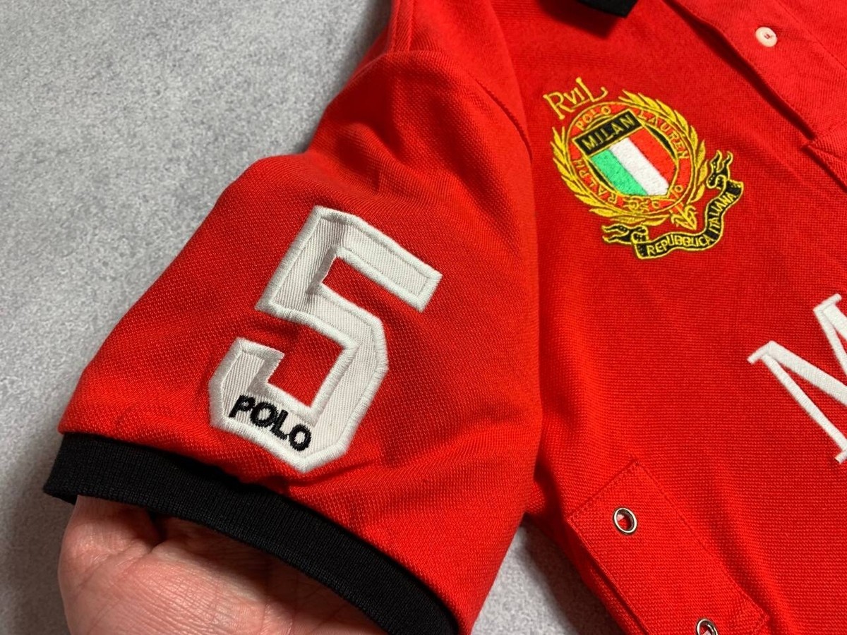 Polo Ralph Lauren Polo T-Shirt Milan Italy #5 Big Pony Luxury PRL
