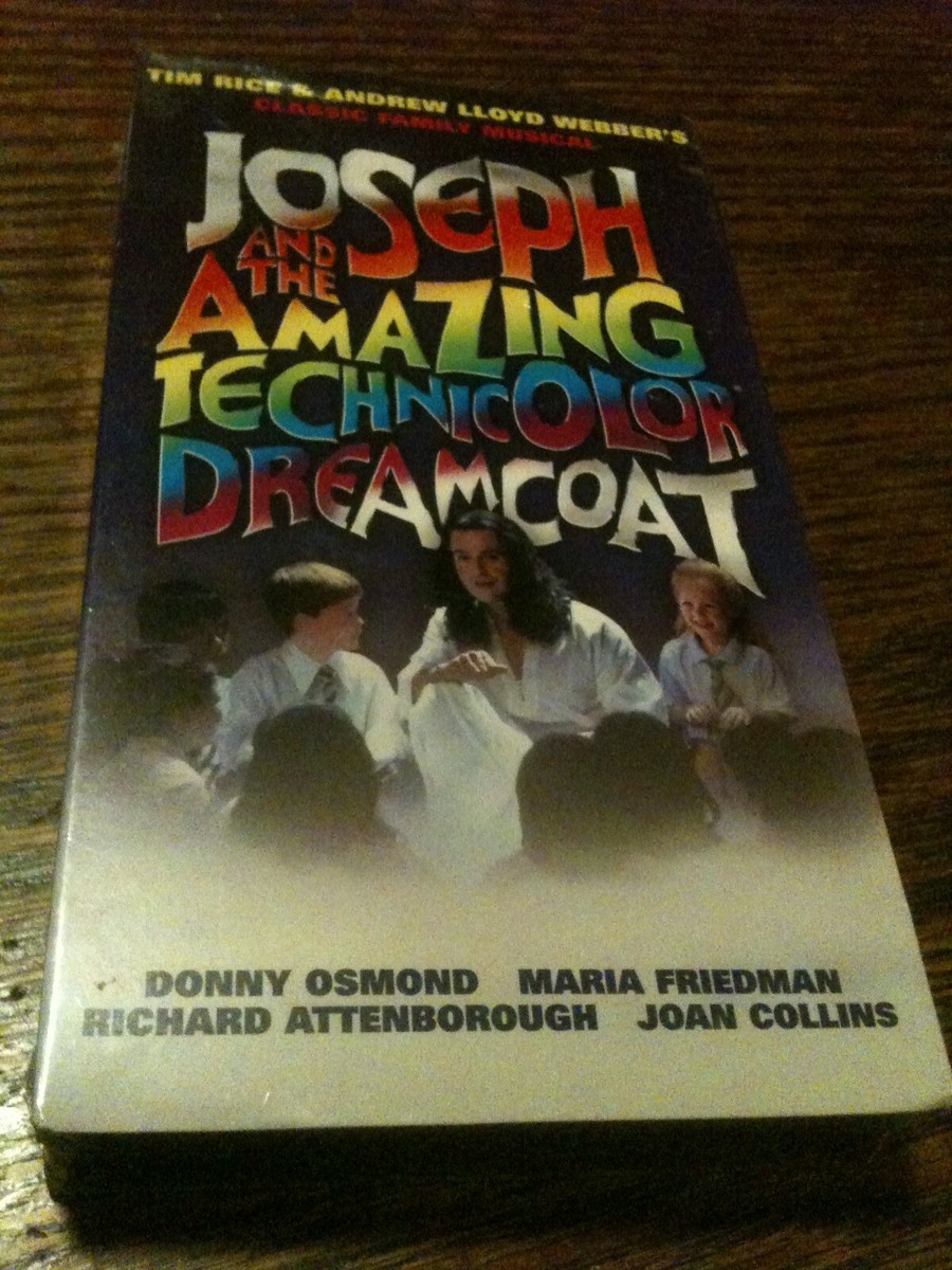 2000 Joseph Amazing Technicolor Dreamcoat VHS Sealed New Andrew