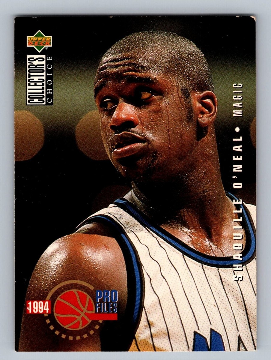 Shaquille Shaq O'Neal 1994-95 UD Collector's Choice Pro Files #205
