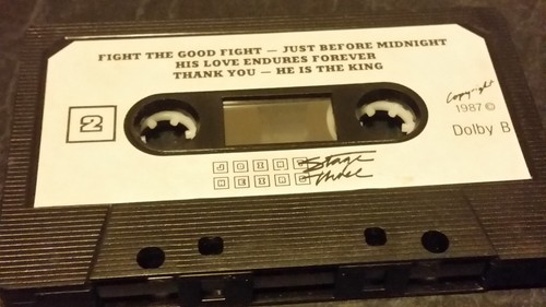rare vintage cassette tape joint heirs stage three tested - Picture 6 of 6