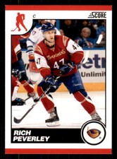 2010-11 Score #57 Rich Peverley Atlanta Thrashers