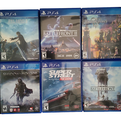 Sony PlayStation 4 PS 4 PS4 Game lot Pick Yours Ghost Recon Uncharted  Batman NHL