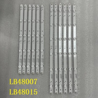 12×LED-Streifen für 48PFT4100 BDL4830QL GJ-2K15-D2P5-480-D611-V3 LB48007 LB48015