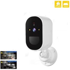 TELECAMERA ESTERNO A BATTERIA VIDEOSORVEGLIANZA WIRELESS CLOUD WIFI RICARICABILE