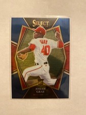 2022 Select Baseball Josiah Gray Retail Blue Rookie card #102 Premier Level
