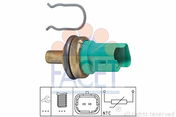 Facet KüHlmitteltemperatursensor FüR Fiat Scudo,Scudonato,Ulysse; Jaguar XF-image