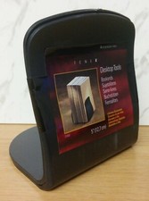 Classic Tenex Desktop Bookends 5" Black (Model 25850) One Pair Brand New
