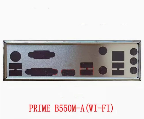 Shield I/O IO Backplate For Asus PRIME B550M-A(WI-FI) Motherboard