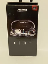 Master Lock Portable Small Lock Box, Set Your Own Combination Lock Portable Safe