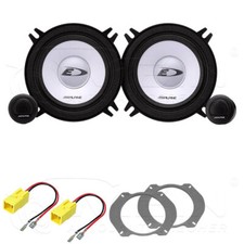 ALPINE LAUTSPRECHER für ALFA ROMEO SPIDER GTV 916 1994-2005 Vorn Tür 250W #AA4P