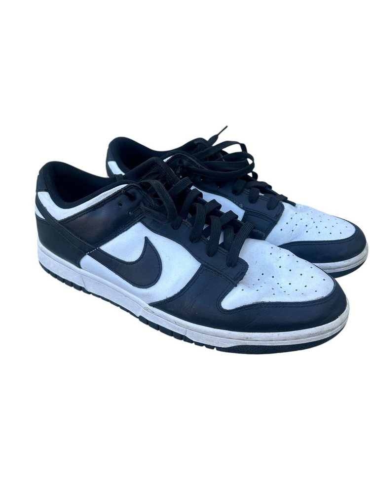 Nike Dunk Low Sneakers Mens Size 11.5 Panda Black White Shoes Trainers