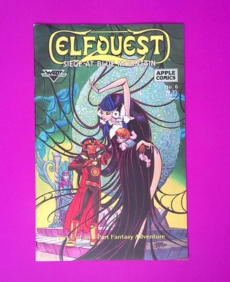 Elfquest Siege at Blue Mountain #6 1988 Apple Comics 7.0+ Comic Book SD38-120