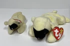 Chops The Lamb 1996 TY Beanie Baby With Tags & McDonald's Teenie Baby 4019 VTG