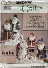McCall's Crafts Sewing Pattern M4615, Snowman, Tree Skirt, Stockings, Ornaments