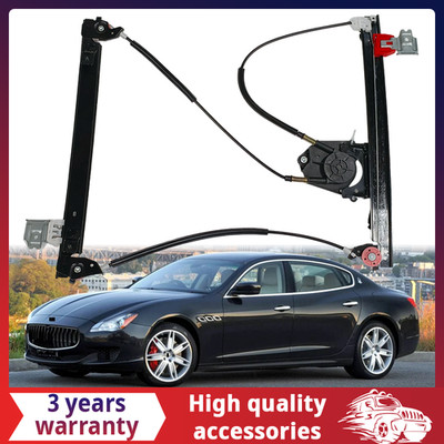 New For 03-13 Maserati Quattroporte M139 Front Left Window Regulator W/O Motor