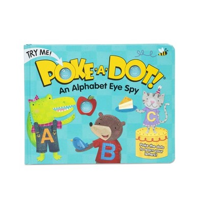 Melissa & Doug Poke-a-Dot! an Alphabet Eye Spy, Interactive Children's Board...