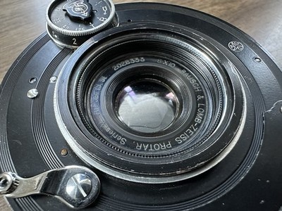 Bausch & Lomb Zeiss Protar Series V 8x10 f/18 Lens AGC Shutter Mounted