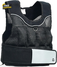 Adjustable Weighted Vest  20-150 Lbs  Heavy-Duty Workout Vest