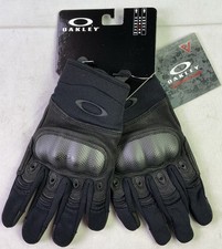Oakley Factory Pilot Tactical Hard Knuckle Gloves-Black-Size: L