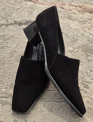 Russell And Bromley Stuart Weitzman Schuhe UK 6 schwarz Wildleder Pumps