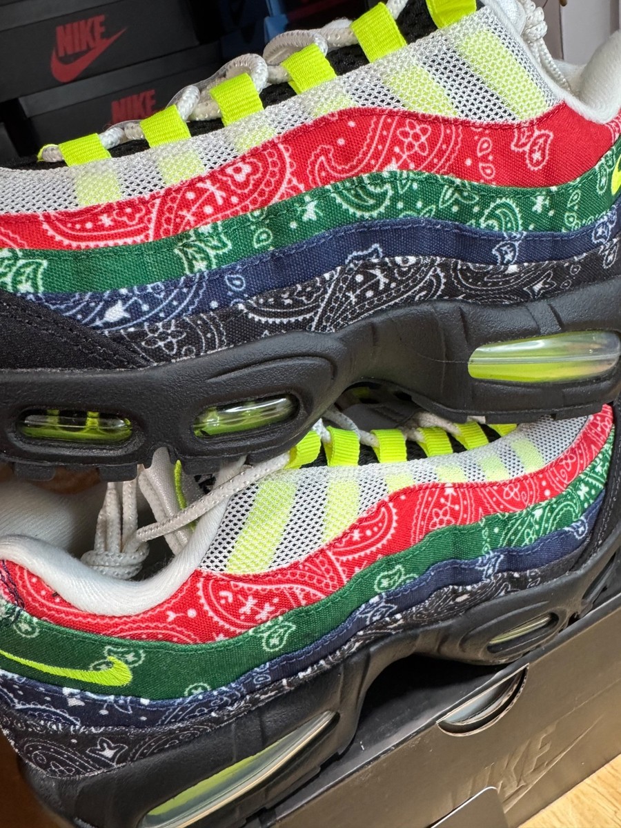 Nike Air Max 95 OG 'Big Bubble - Paisley Neon' IQ0620-100 MENS