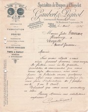 81 ALBI constructeur GAUBERT LIGNOL 1926 pompes