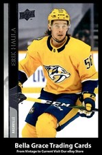 2020-21 Upper Deck Erik Haula #578 Nashville Predators NHL Hockey
