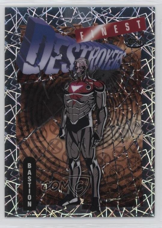 2025 Topps Finest X-Men '97 Common Bronze Laser Refractor /199 Bastion #50 0b7
