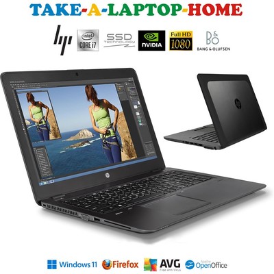 HP ZBook 15 Gaming Laptop Windows11 NVIDIA Grafik 32Gb Ram 1Tb Terabyte SSD